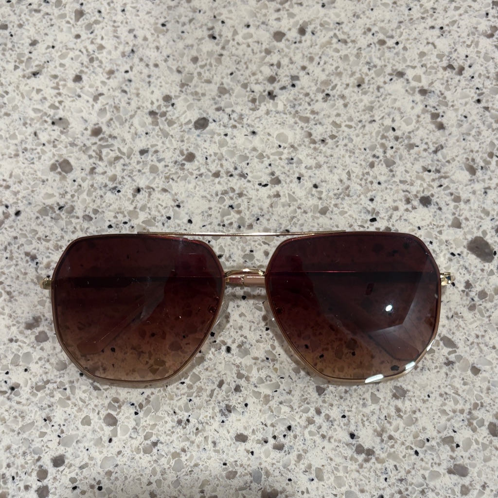 Amazon Brand Brown Sunglasses